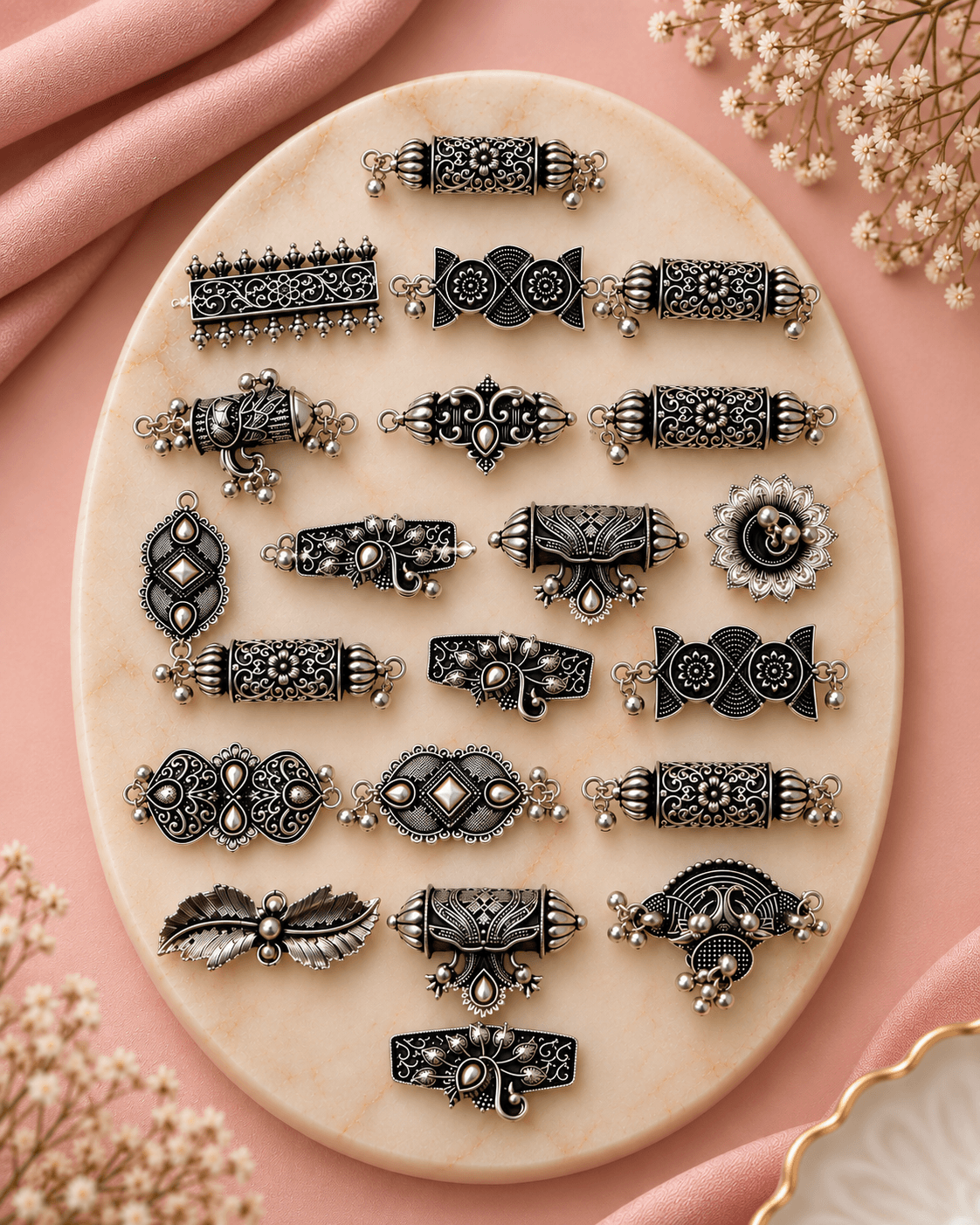 Boho horizontal rings (Select any three)