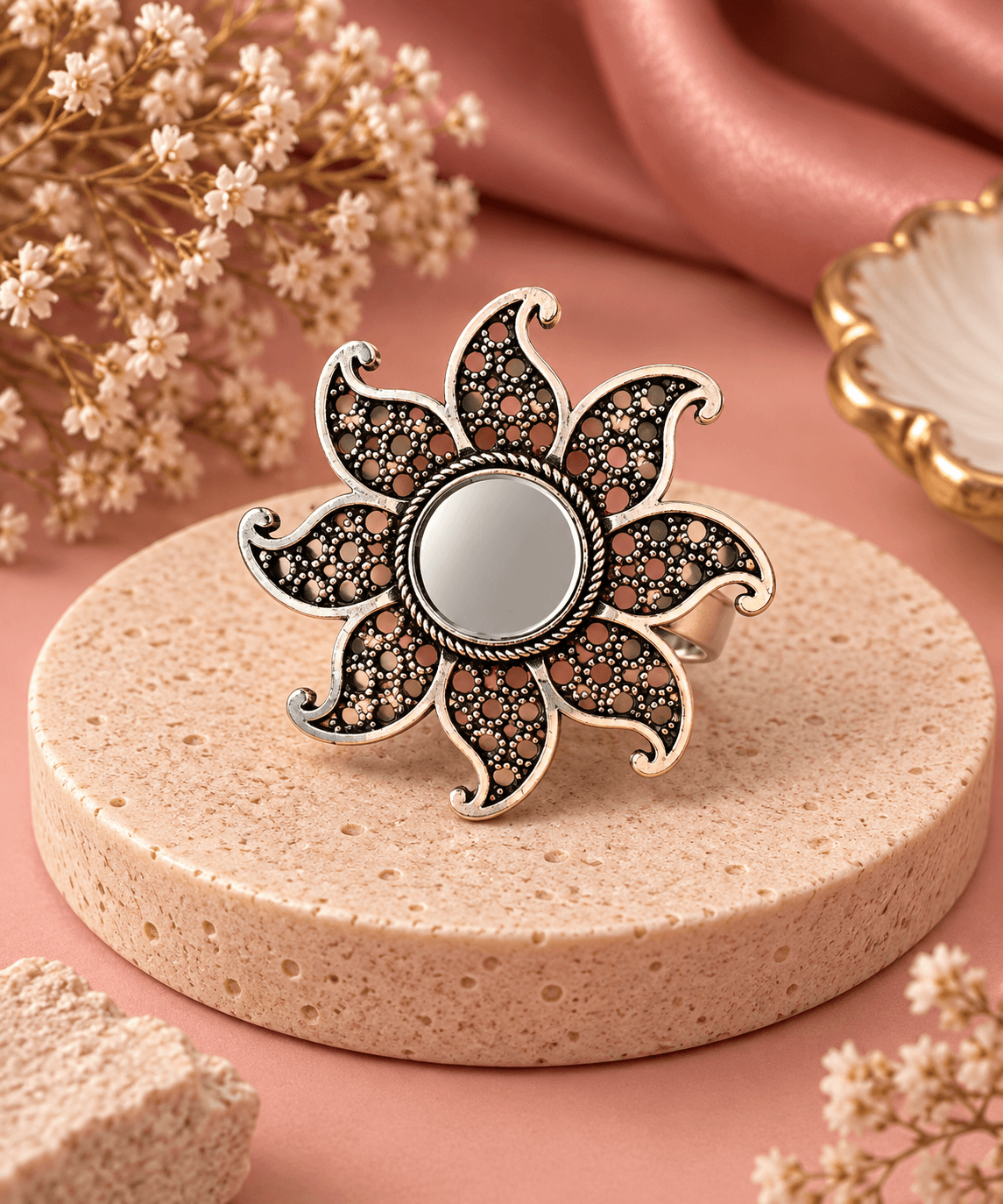 Flower ring