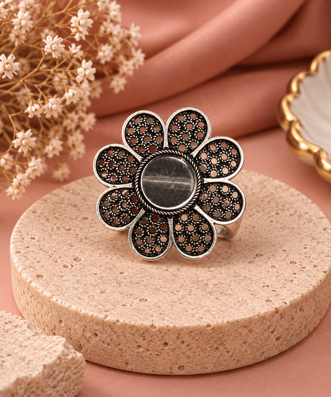 Flower ring